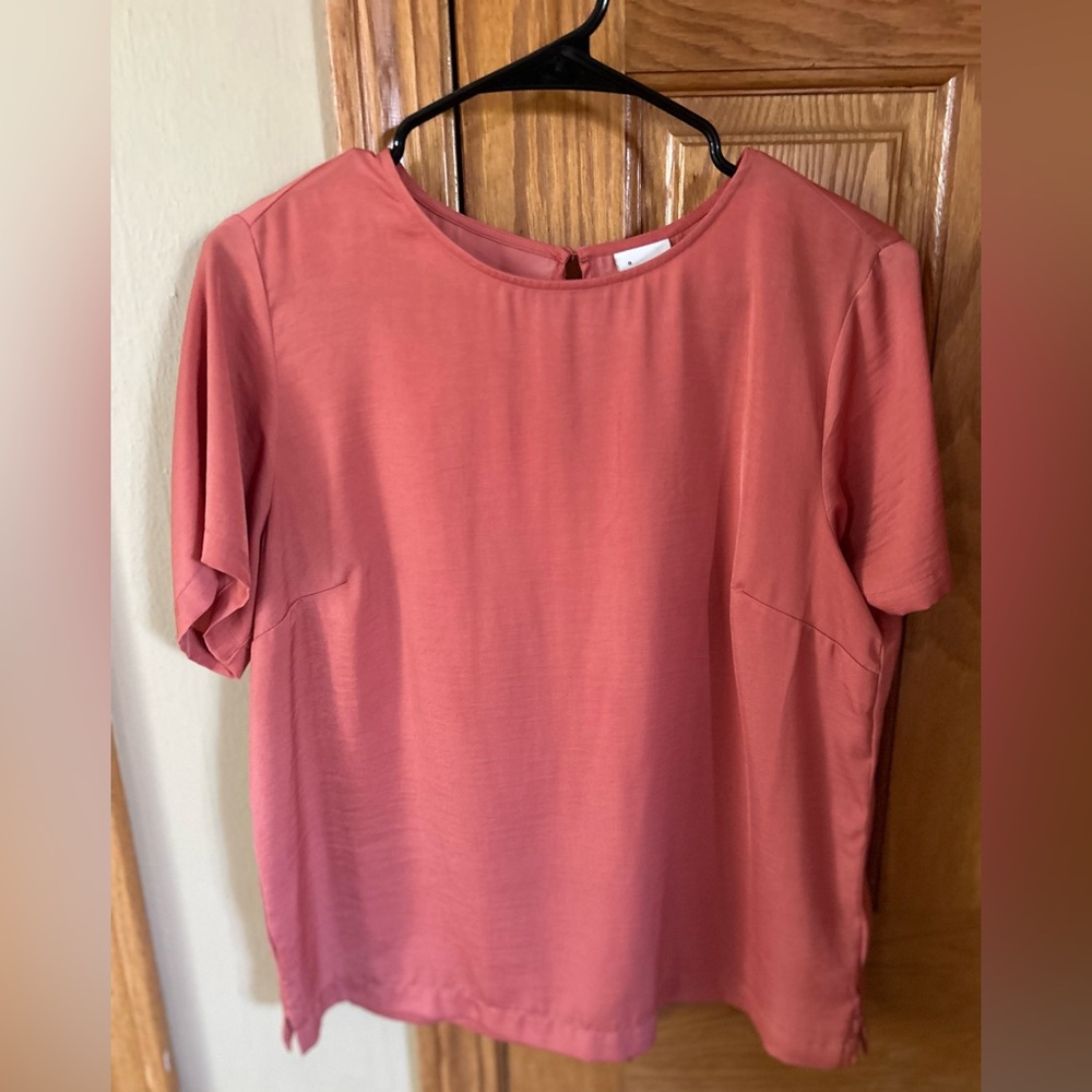 a new day Women's Top in Coral Pink